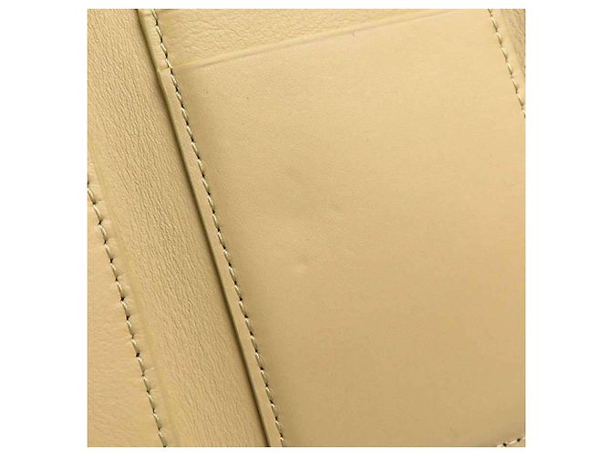 Loewe Tri-fold Wallet Beige Yellow - view 12