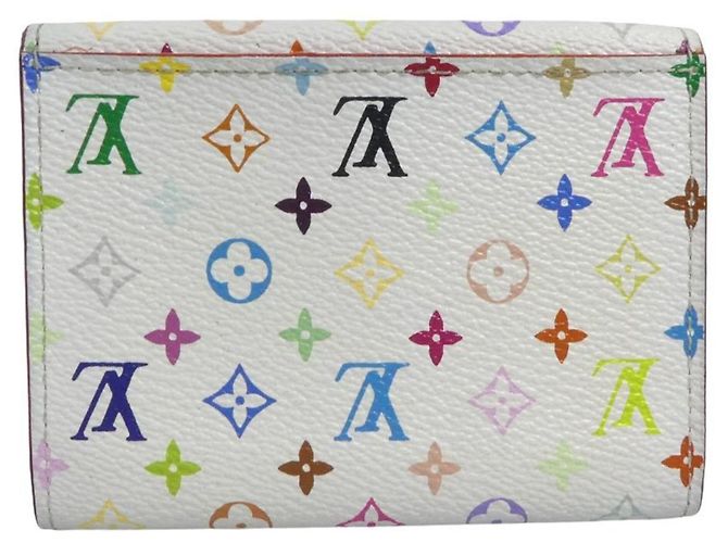 Louis Vuitton Monogram Multicolore Card Case White Multiple colors - view 2