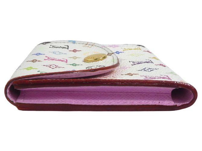Louis Vuitton Monogram Multicolore Card Case White Multiple colors - view 4