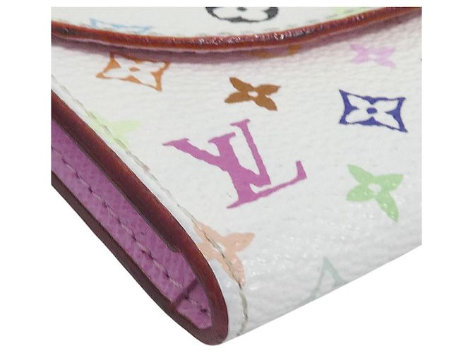 Louis Vuitton Monogram Multicolore Card Case White Multiple colors - view 7