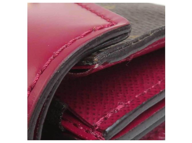 Carteira Louis Vuitton Monogram Fuchsia Tri-fold Fuschia Monograma - vista 10