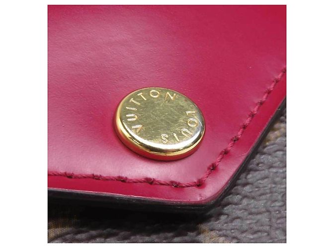 Carteira Louis Vuitton Monogram Fuchsia Tri-fold Fuschia Monograma - vista 11