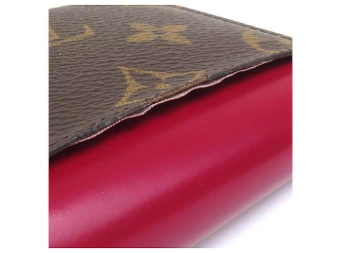 Carteira Louis Vuitton Monogram Fuchsia Tri-fold Fuschia Monograma - vista 12
