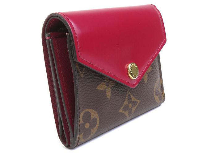 Carteira Louis Vuitton Monogram Fuchsia Tri-fold Fuschia Monograma - vista 2