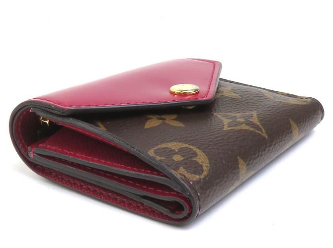 Carteira Louis Vuitton Monogram Fuchsia Tri-fold Fuschia Monograma - vista 5