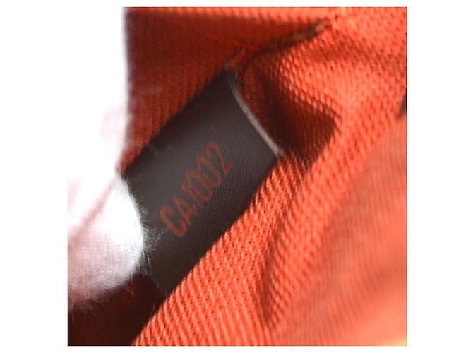Bolsa de mão Louis Vuitton Damier Rivera Mini Marrom Damier ebene - vista 13