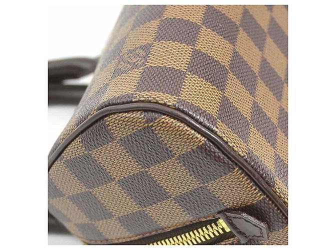 Bolsa de mão Louis Vuitton Damier Rivera Mini Marrom Damier ebene - vista 7