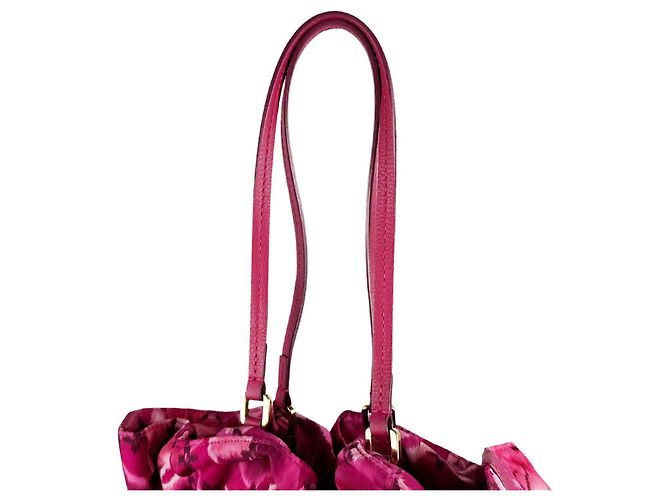 Louis Vuitton Ikat Flower Noeful MM Schultertasche Pink - Ansicht 10