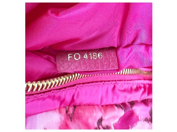 Louis Vuitton Ikat Flower Noeful MM Schultertasche Pink - Ansicht 13