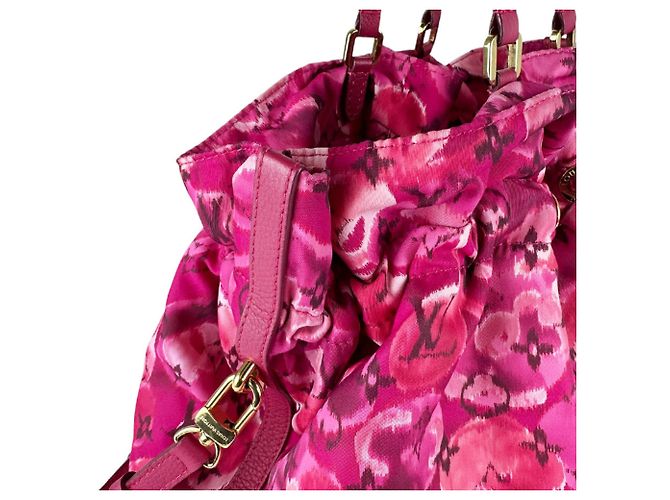 Louis Vuitton Ikat Flower Noeful MM Schultertasche Pink - Ansicht 7