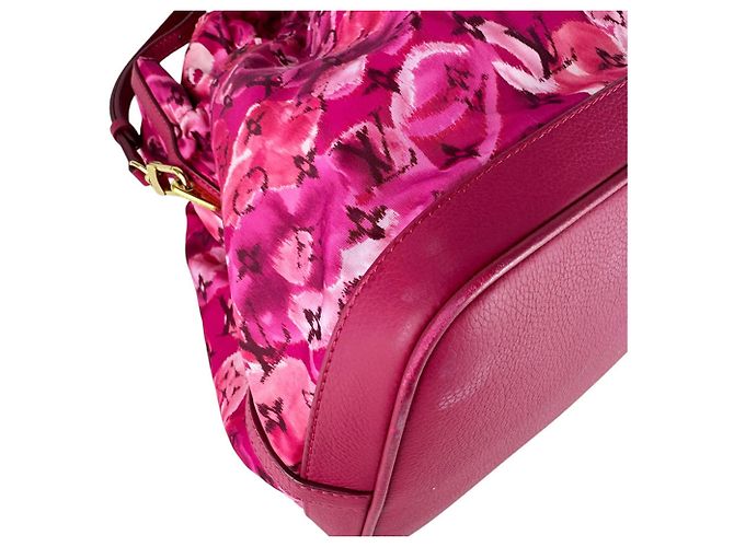 Louis Vuitton Ikat Flower Noeful MM Schultertasche Pink - Ansicht 9