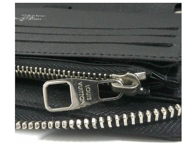 Portafoglio lungo Louis Vuitton Damier Graphite Nero Damier ebene - vista 13