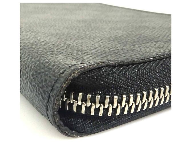 Portafoglio lungo Louis Vuitton Damier Graphite Nero Damier ebene - vista 6