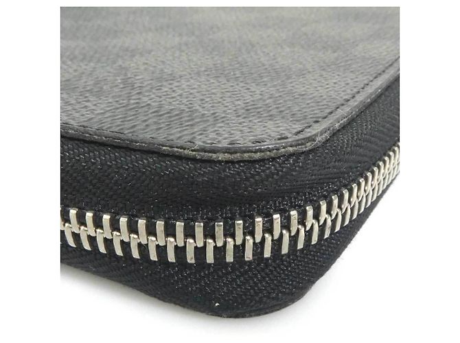 Portafoglio lungo Louis Vuitton Damier Graphite Nero Damier ebene - vista 7