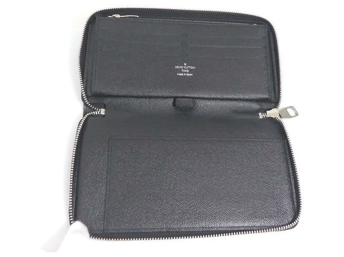 Portafoglio lungo Louis Vuitton Damier Graphite Nero Damier ebene - vista 8