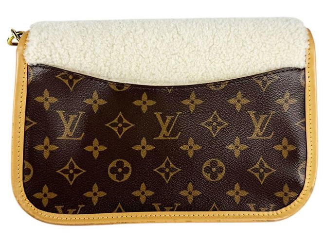 Louis Vuitton Schultertasche Cozygram Diane NM PM Braun Roh Monogramm - Ansicht 3