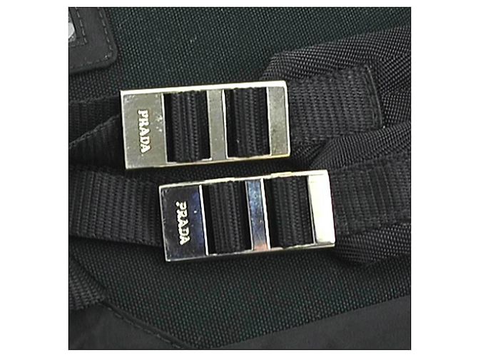 Mochila Prada em nylon preto - vista 10