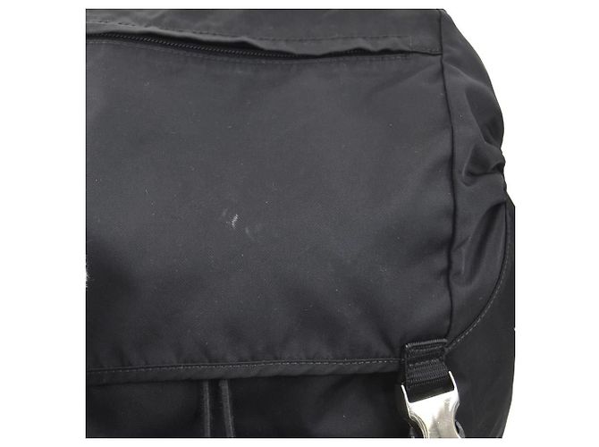 Mochila Prada em nylon preto - vista 13
