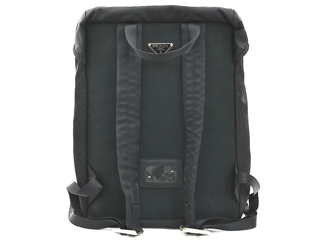 Mochila Prada em nylon preto - vista 3