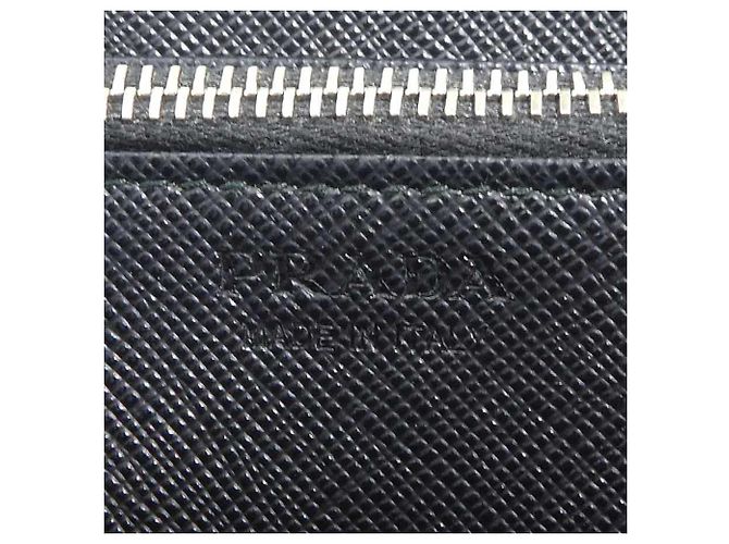 Cartera larga Prada de piel negra Negro - vista 11