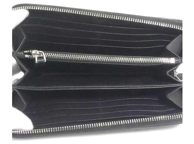 Cartera larga Prada de piel negra Negro - vista 7