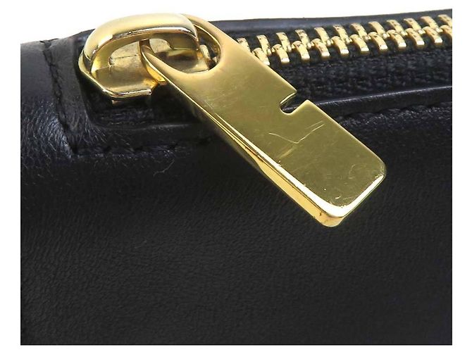 Borsa a tracolla Burberry in pelle nera - vista 7