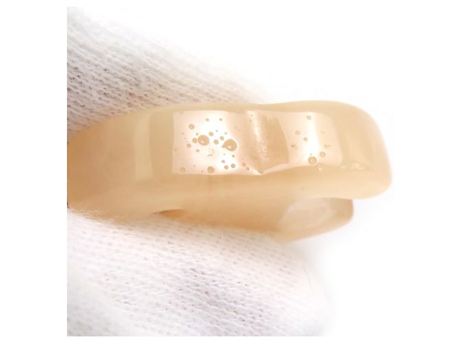 Collana Chanel Coco Mark Rosa Beige - vista 4