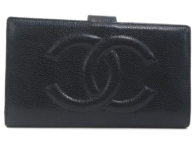 Chanel Black Bi-fold Long Wallet - view 2