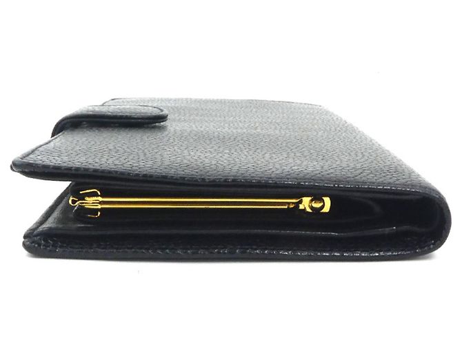Chanel Black Bi-fold Long Wallet - view 4