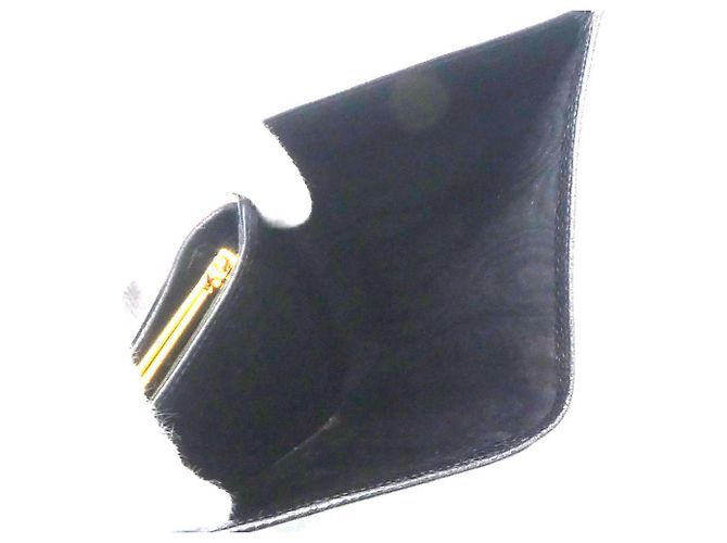 Chanel Black Bi-fold Long Wallet - view 8