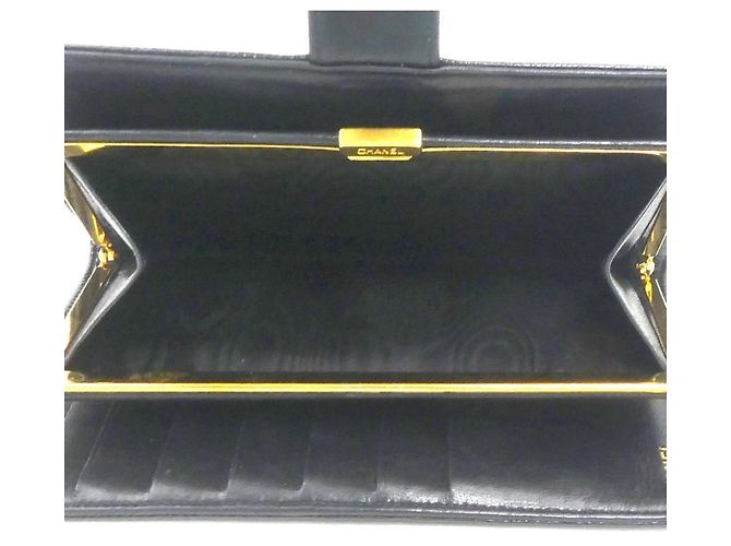 Chanel Black Bi-fold Long Wallet - view 9