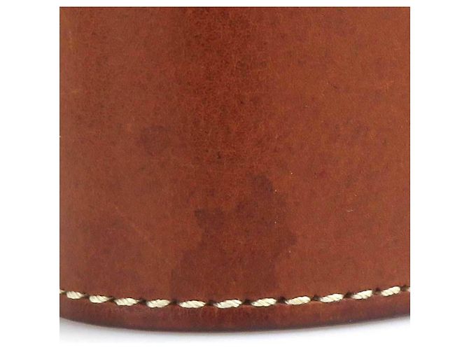 Hermès Pulsera Hermes Kelly Dog Castaño Plata - vista 8