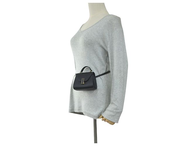 Bolso de cintura Valextra Iside Negro - vista 16