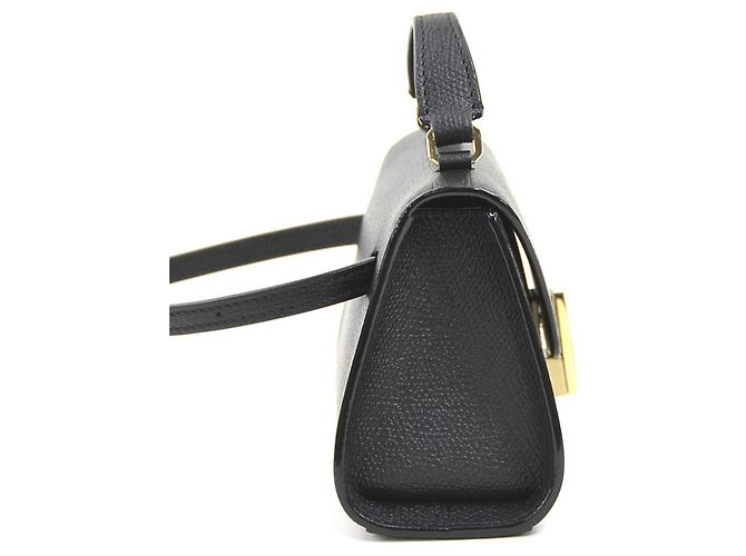 Bolso de cintura Valextra Iside Negro - vista 2