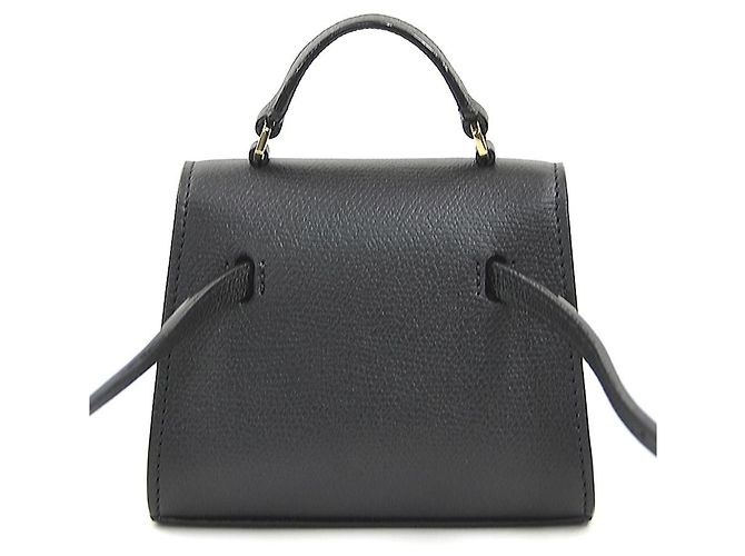 Bolso de cintura Valextra Iside Negro - vista 3