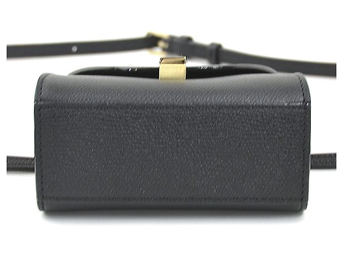 Bolso de cintura Valextra Iside Negro - vista 4