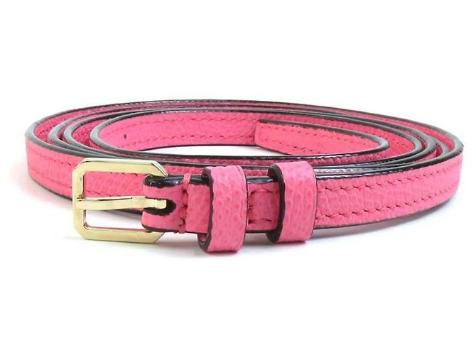 Valextra Iside Gürteltasche aus rosa Leder Pink - Ansicht 13