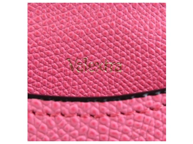 Valextra Iside Gürteltasche aus rosa Leder Pink - Ansicht 14