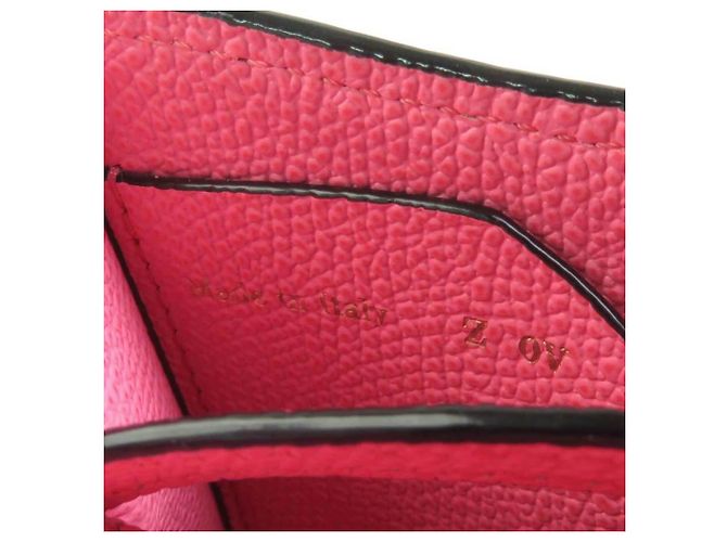 Valextra Iside Gürteltasche aus rosa Leder Pink - Ansicht 15