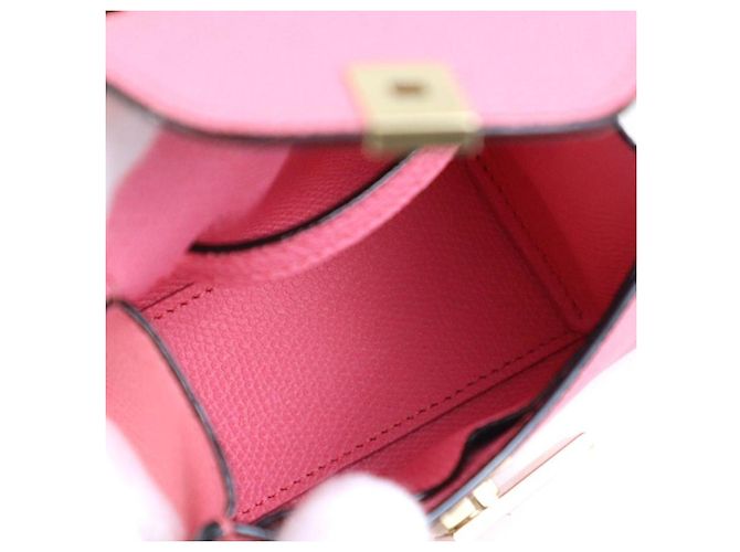 Valextra Iside Gürteltasche aus rosa Leder Pink - Ansicht 7