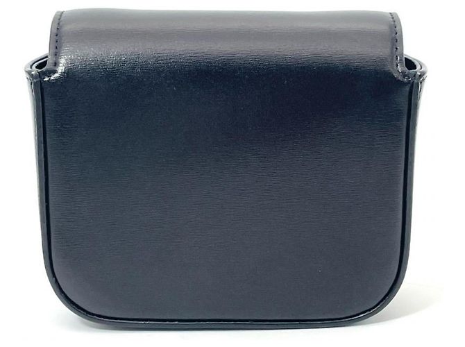 Céline Celine Mini Claude Triomphe Shoulder Bag Black - view 3