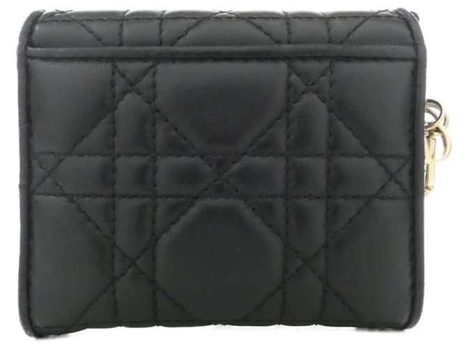 Cartera Christian Dior Lady Lotus Negro - vista 2