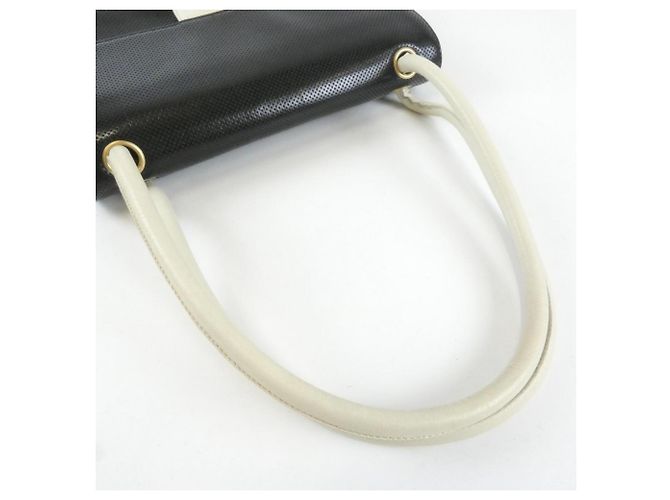Chanel 16533 Schultertasche Schwarz Beige - Ansicht 5
