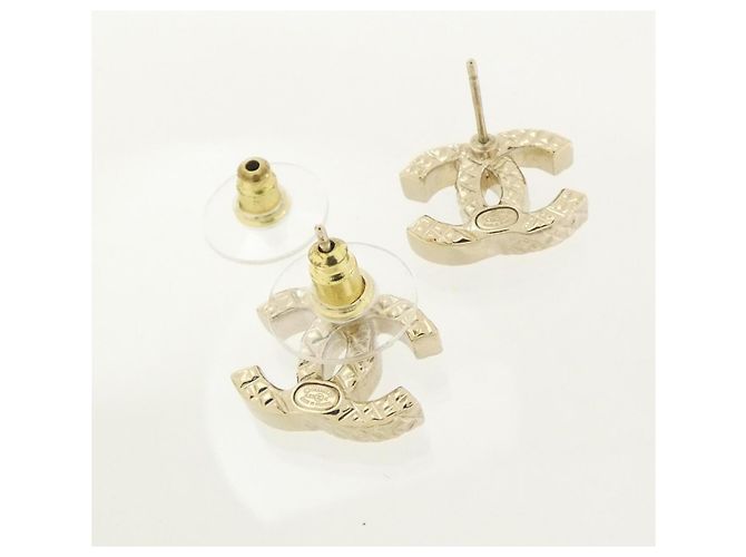Orecchini a lobo Chanel ABB974 D'oro - vista 3