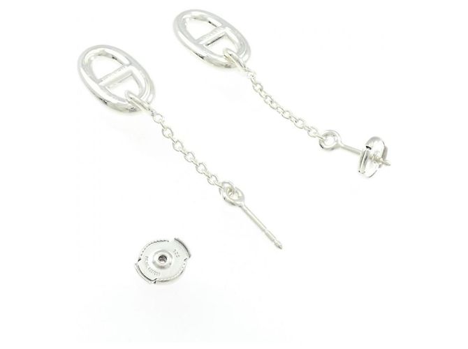 Hermès Hermes Farandole Silver Hängeohrringe Silber - Ansicht 3