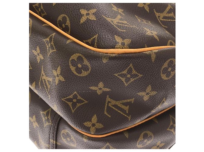 Bolso Boston Louis Vuitton Monogram Alizé 24R Castaño - vista 3