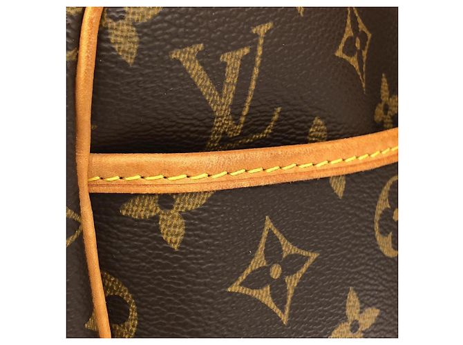 Bolso Boston Louis Vuitton Monogram Alizé 24R Castaño - vista 4
