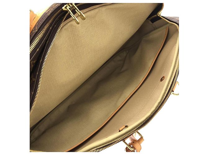 Bolso Boston Louis Vuitton Monogram Alizé 24R Castaño - vista 6
