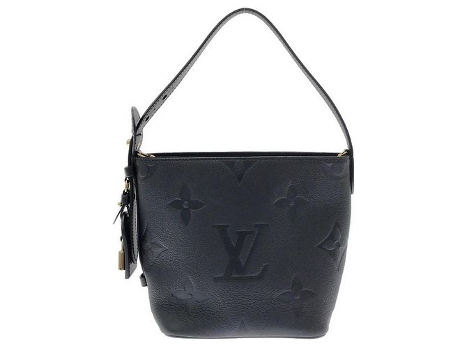 Bolsa Louis Vuitton Monogram Empreinte All In BB Preto - vista 2