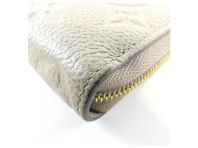 Louis Vuitton Monogram Empreinte Zippy Coin Purse Grigio - vista 3